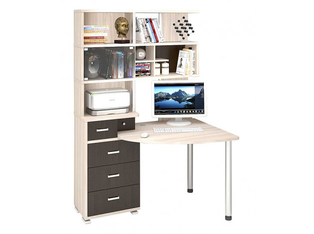 Угловой компьютерный стол Саган Мэрдэс ― Покупки для семьи и дома