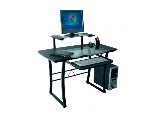 Стеклянный компьютерный стол Студио Tetchair